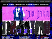 Tablet Screenshot of ipso-facto.com